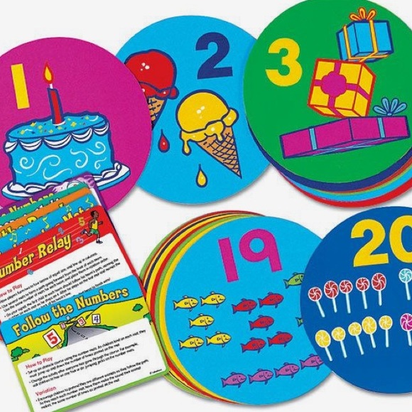Lakeshore Toys Lakeshore Number Activity Textured Vinyl Mats Poshmark